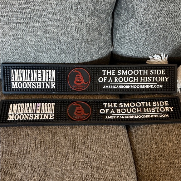 Other - American Born Moonshine Bar Mat Set
